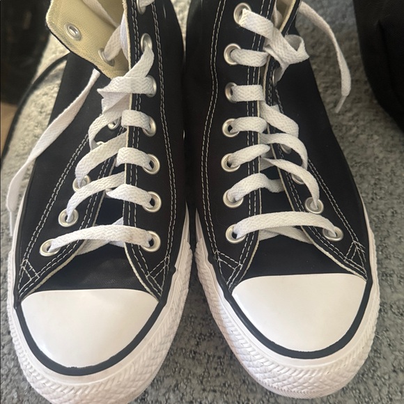 Converse Black High-Top Sneakers - Picture 7 of 8